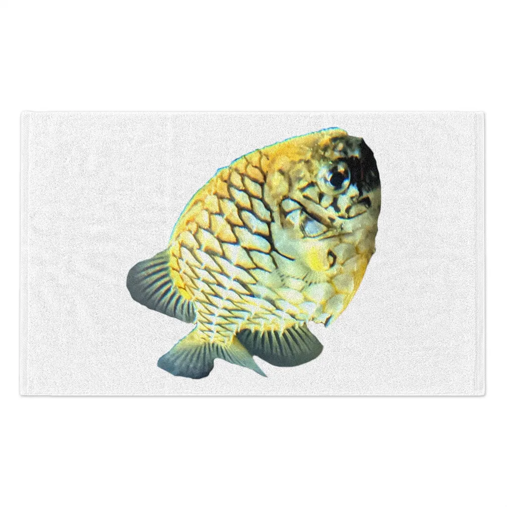 Pineapple Fish Rally Towel, 11x18