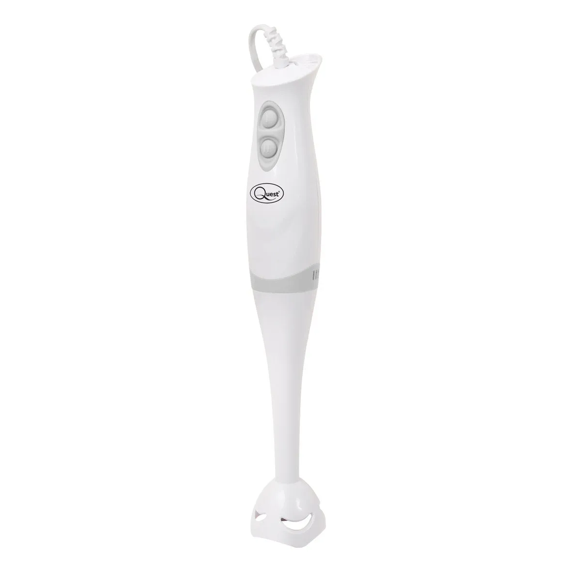 Quest 35090 Handheld Stick Blender / 2 Speed Settings / Detachable Easy Clean Stick / Ergonomic Grip / Hanging Loop for Storage / 200W / For Sauces, Smoothies, Soups & More