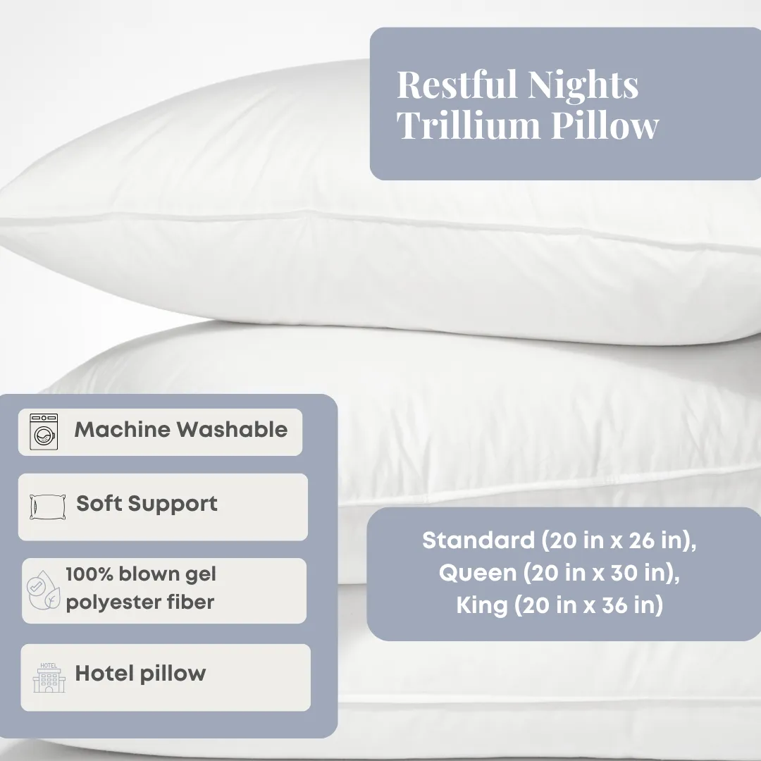 Restful Nights Trillium Pillow