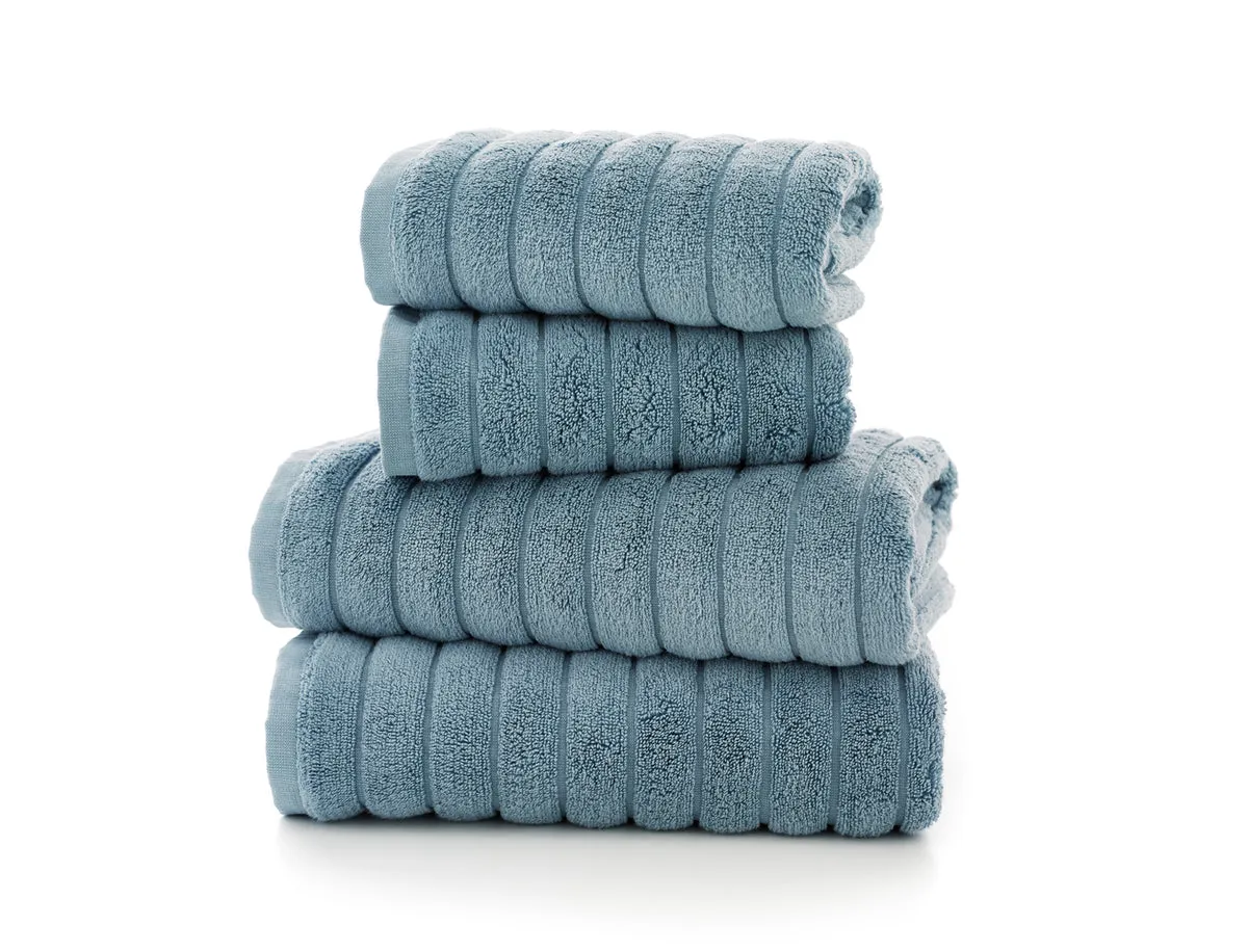 Ribbleton Zerotwist Cotton Hand Towel - Blue