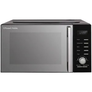 Russell Hobbs RHM2348B 900W 23 Litre Solo Microwave Oven, Black