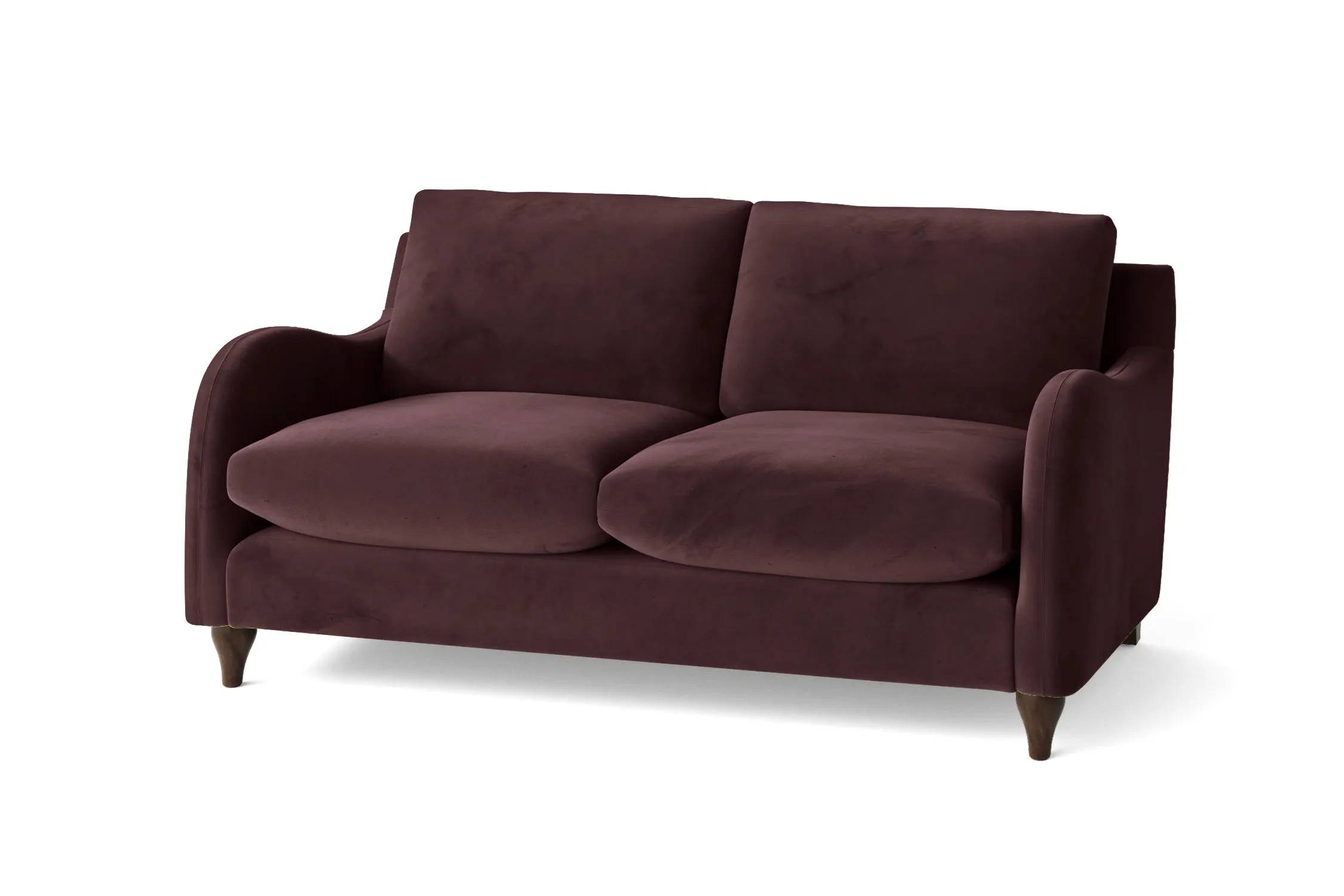 Sallisaw 2 Seater Sofa Grape Velvet