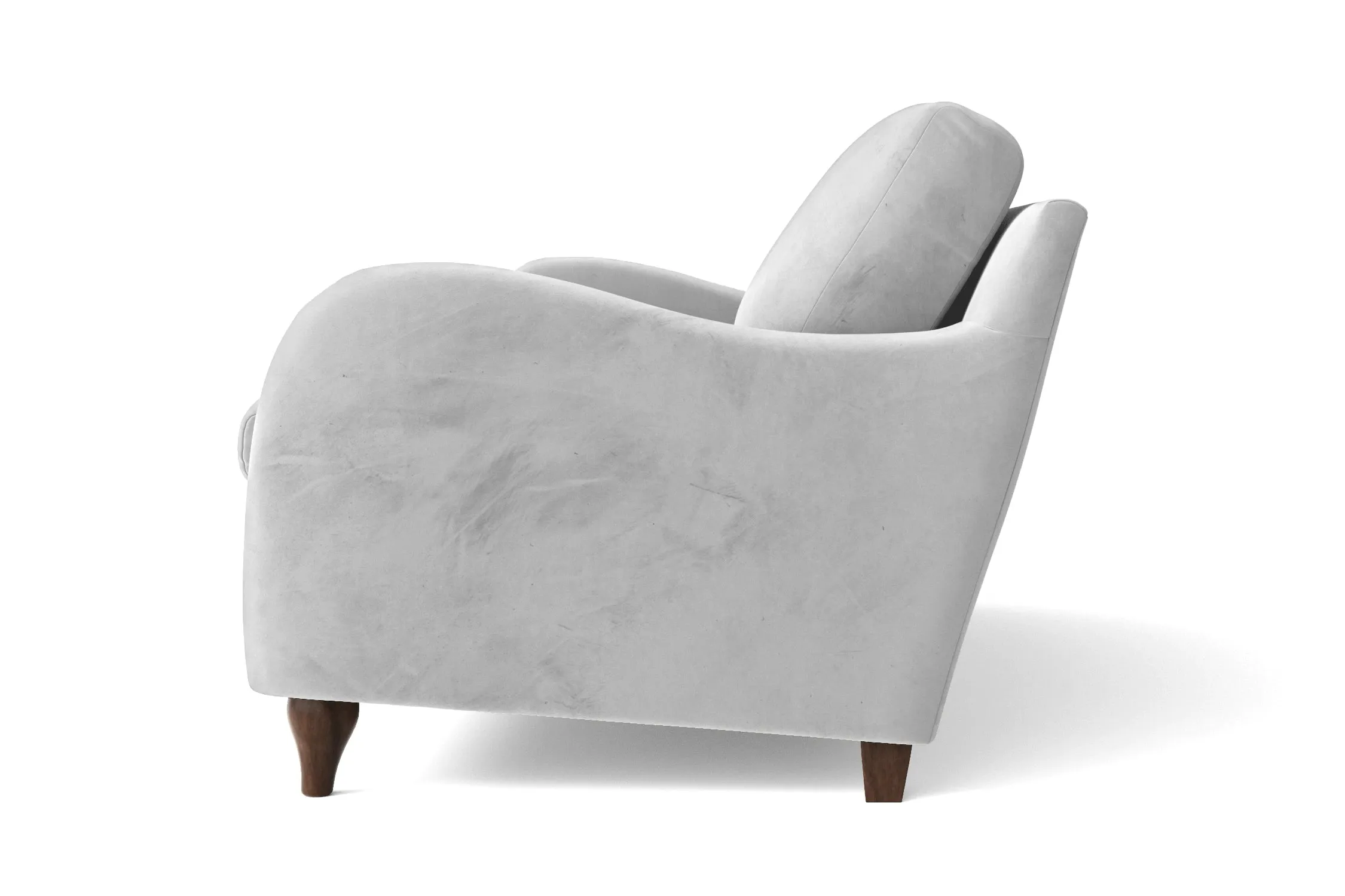 Sallisaw 2 Seater Sofa White Velvet