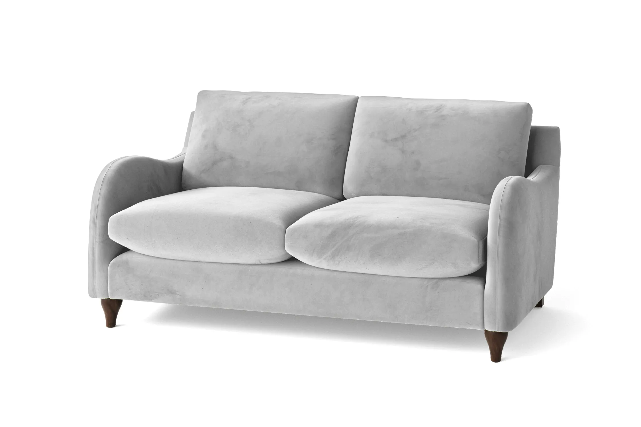 Sallisaw 2 Seater Sofa White Velvet