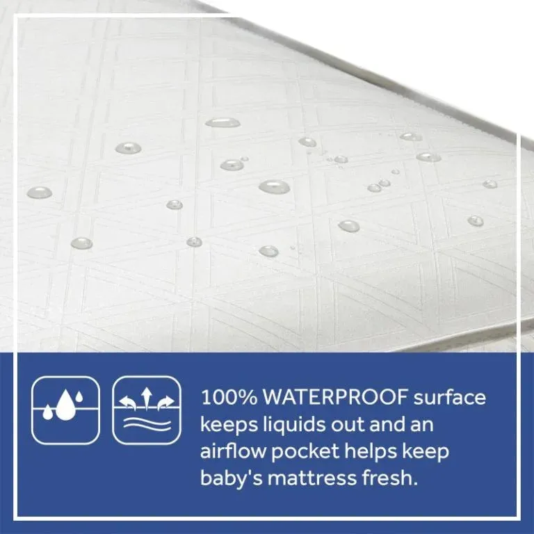 Sealy® Orion™ Lightweight Antibacterial 2-Stage Baby & Toddler Crib Mattress