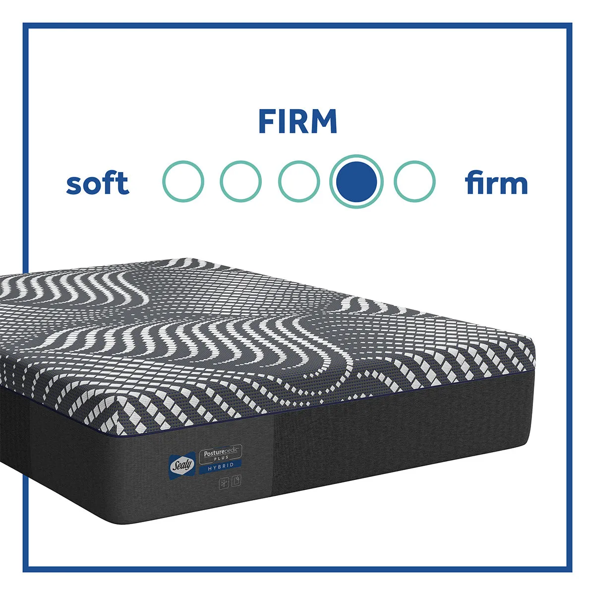 Sealy Posturepedic Plus Hybrid High Point 14" Firm Mattress