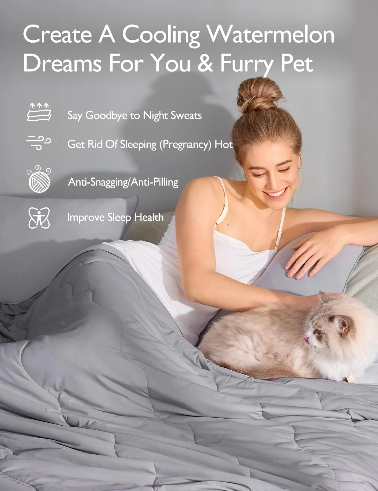 Silky-Soft Cooling Comforter