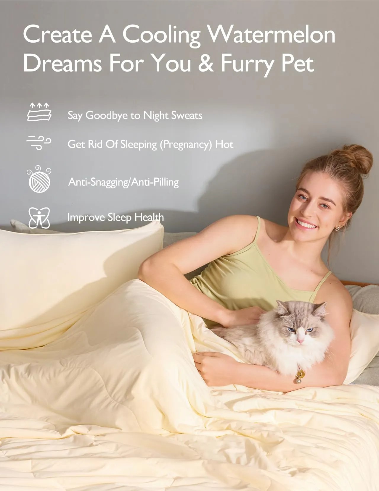 Silky-Soft Cooling Comforter