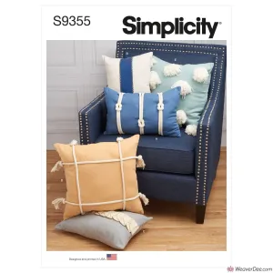 Simplicity Pattern S9355 Pillows