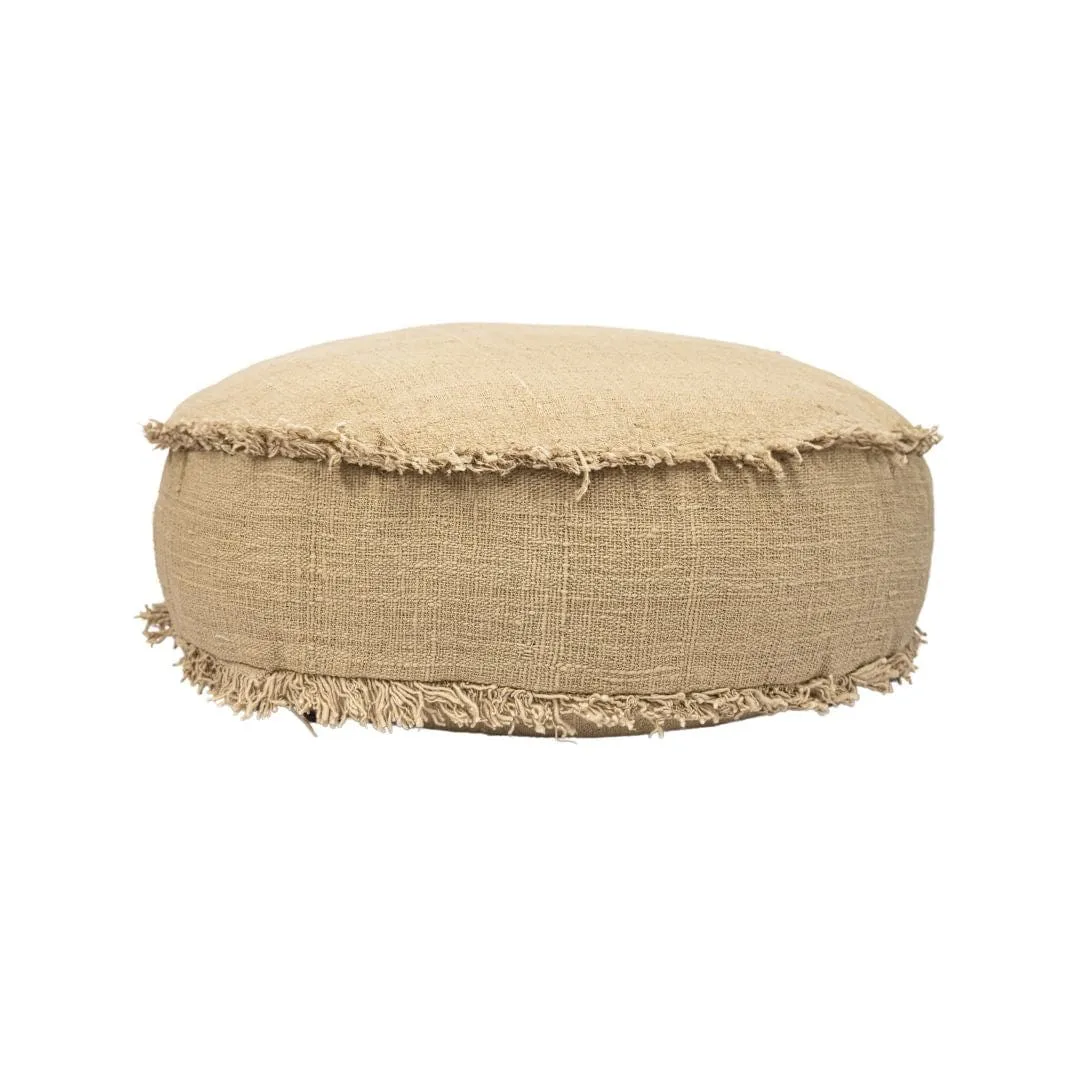 Soraya Pouf | Sand | 70cm