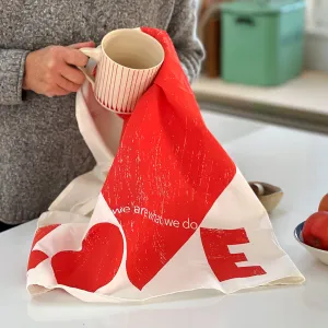 Tea Towel | Love 100 % cotton