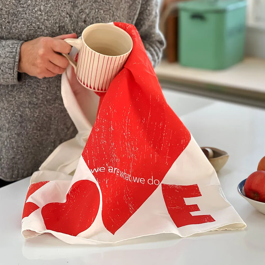 Tea Towel | Love 100 % cotton