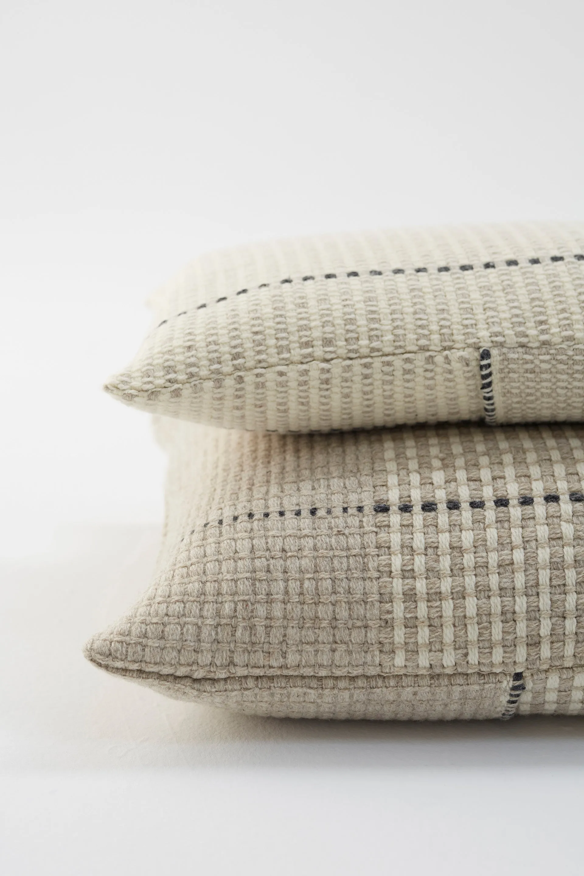 Temps Wool Throw Pillows