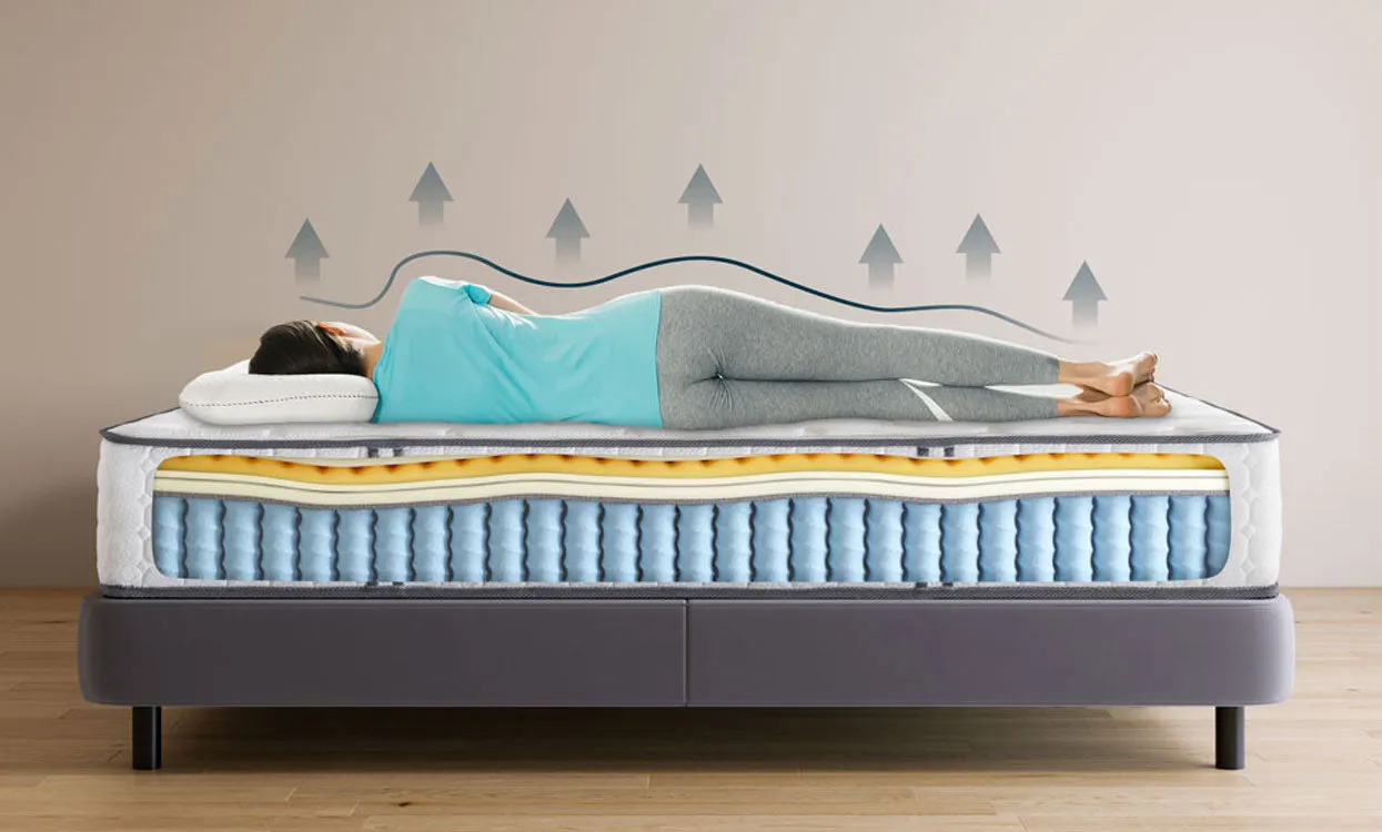 Vesgantti Nova Dream Hybrid Mattress 9.8 Inch Tight Top Mattress Series