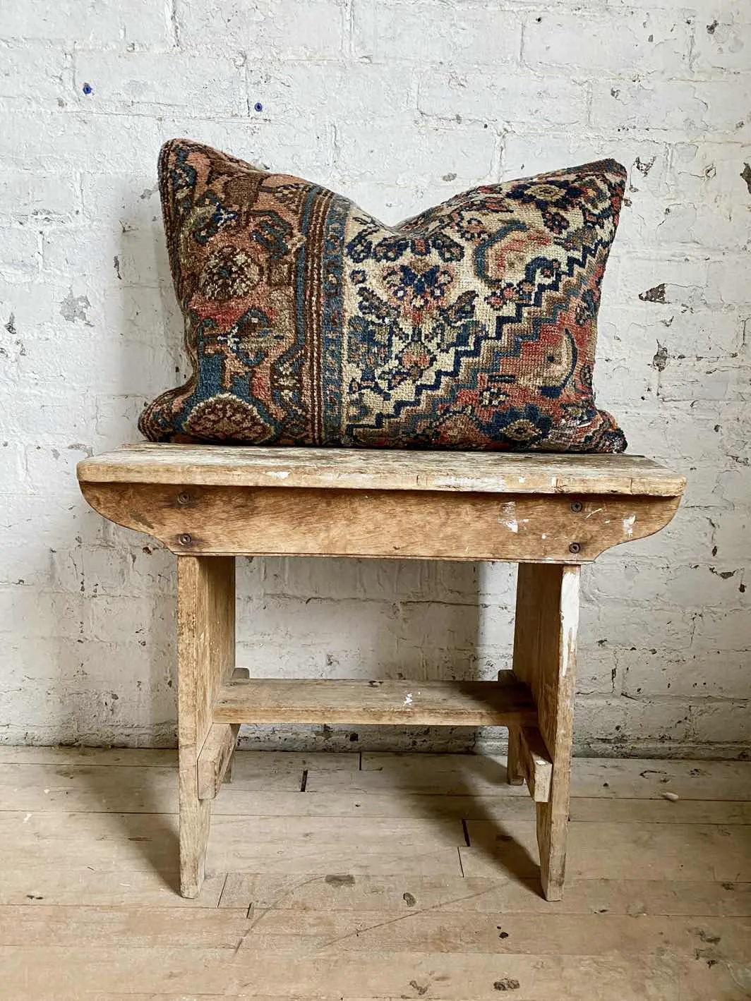 Vintage Rug Pillow No. 47