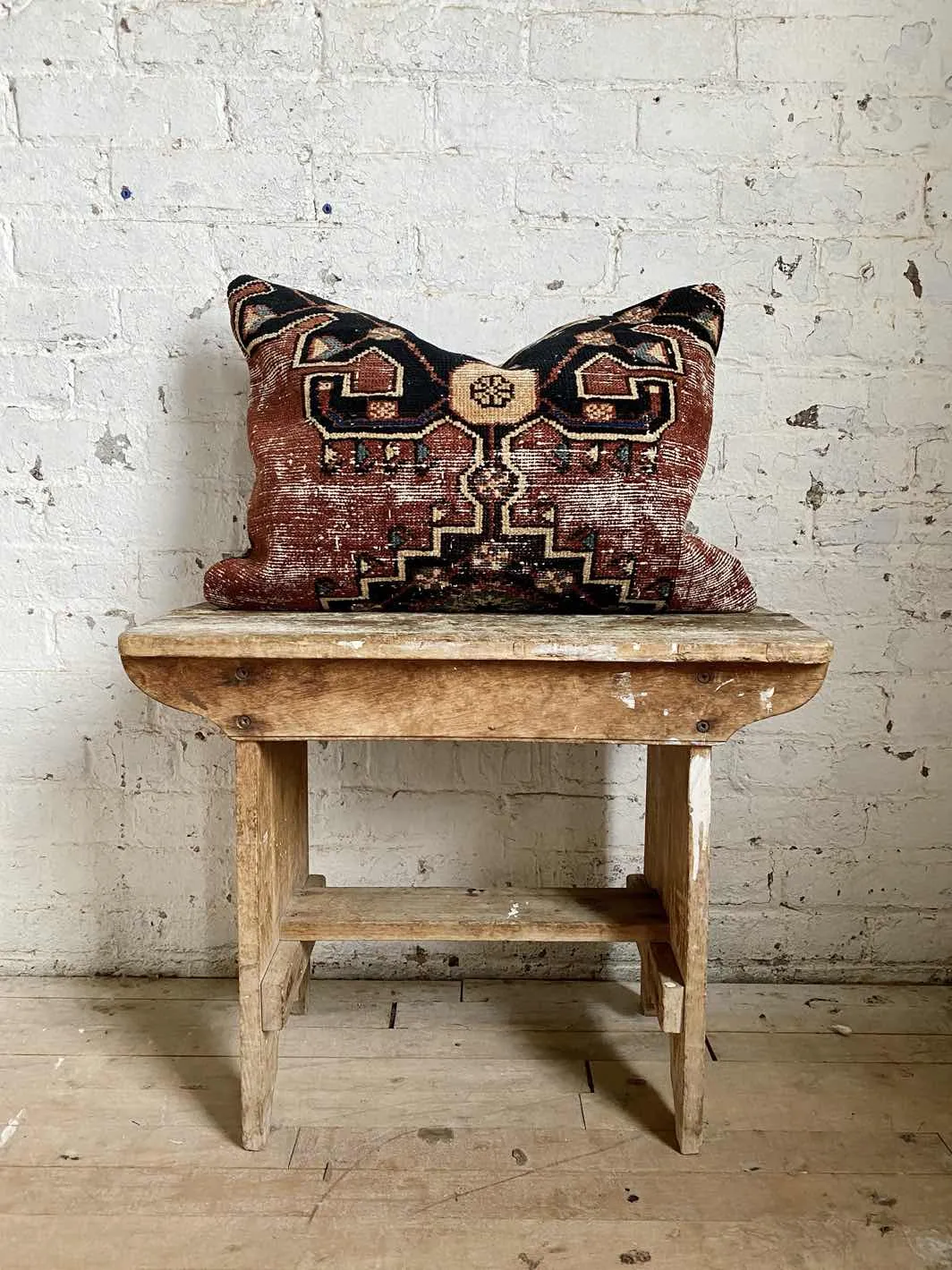 Vintage Rug Pillow No. 50