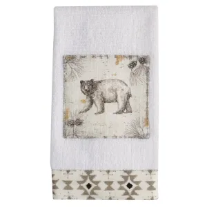 Wild And Beautiful Bear Fingertip Towels - Set of 2