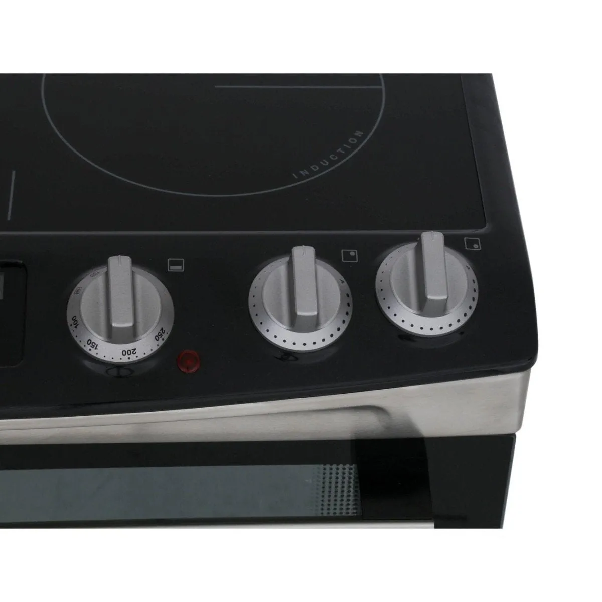 Zanussi ZCI66278XA 60cm Induction Electric Cooker with Double Oven Electrical Connection - Hard Wired