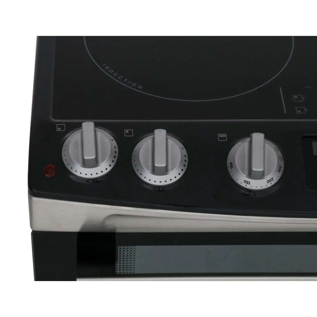 Zanussi ZCI66278XA 60cm Induction Electric Cooker with Double Oven Electrical Connection - Hard Wired